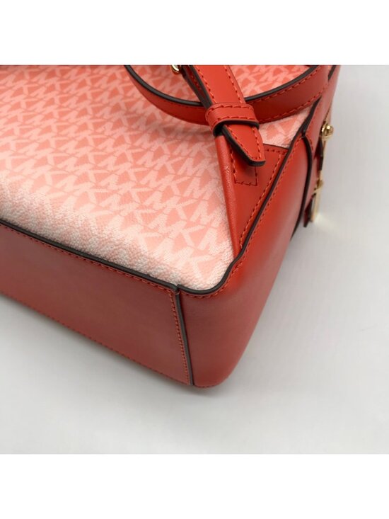 Michael Kors Red Clay Jaycee Zip Pocket Backpack Bag main image 10
